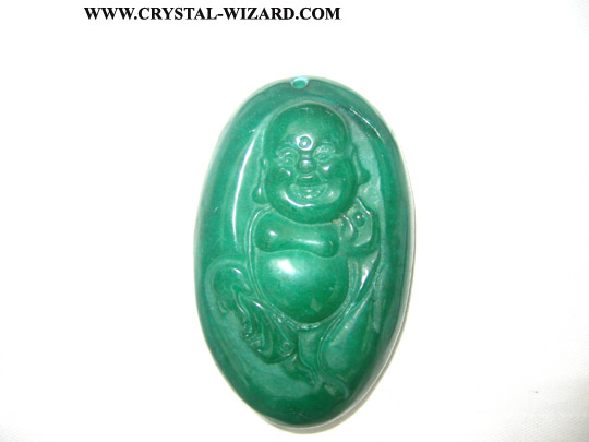 Jade Buddha Pendant 473